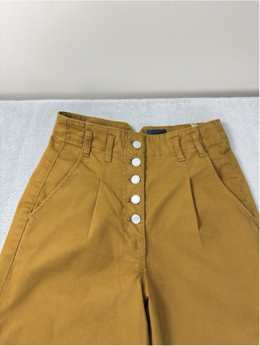 Maeve Anthropologie Women's High Waisted Pleated Wide Leg Pant Size 25 30 - Picture 11 of 15